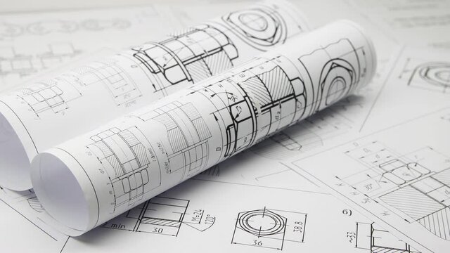 Mechanics engineering drawings