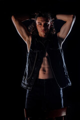 Attractive young model