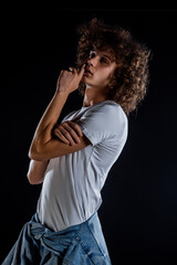 Modern rocker boy