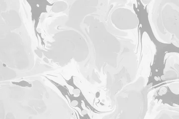 Rideaux  White marble ink texture on watercolor paper background. Marble gray stone image. Bath bomb effect. Psychedelic biomorphic art.   © artistmef