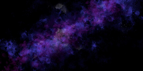 Obraz na płótnie Canvas cosmos atmosphärische farbwolken explosion cosmos splash hintergrund flyer vorlage hellblau grunge