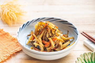 菊芋のきんぴら