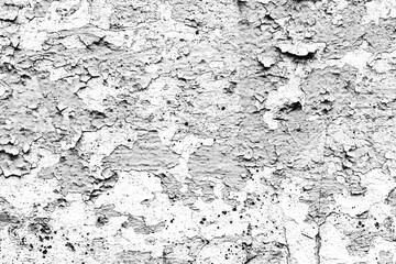 Texture of a concrete wall with cracks and scratches which can be used as a background