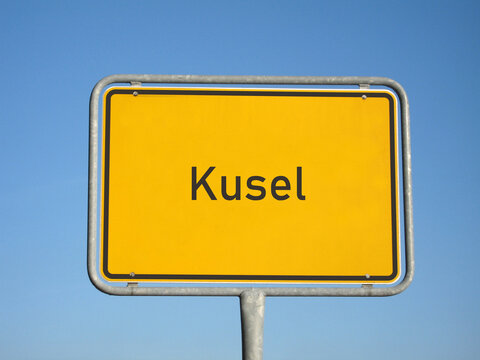 Ortsschild Kusel
