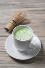 Organic matcha tea, Bamboo Whisk