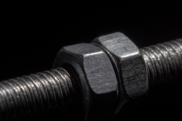 tuercas y tornillo