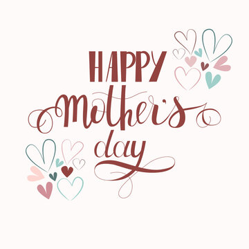 Happy Mothers day background. Perfect for greeting card. 