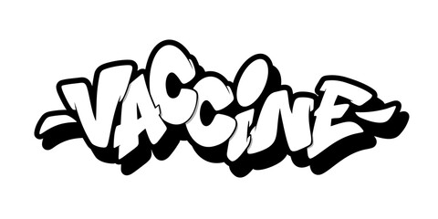 Graffiti font in graffiti style. Vector illustration. © Yevhen
