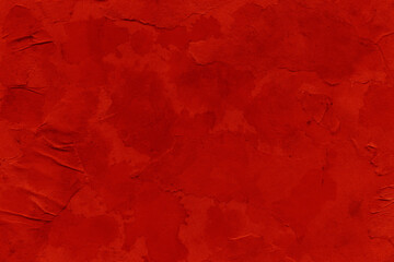 Cardboard red abstract pattern texture close-up. Retro old paper background. Grunge concrete wall. Vintage blank wallpaper.