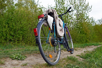 bicycle in the green