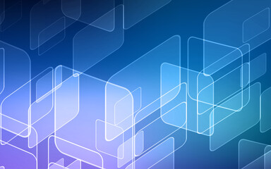 Fototapeta premium Abstract technology background Hi-tech communication concept innovation background illustration
