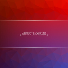 Abstract geometric contemporary neo geometric modern background. Triangle abstract blur modern cover flyer design. Mosaic tessellation. Vector illustration