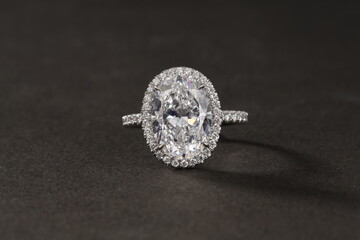 Oval Diamond Ring