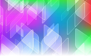 Obraz premium Abstract technology background Hi-tech communication concept innovation background illustration
