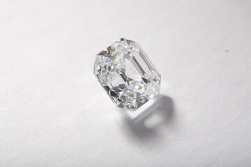 Square Emerald Cut Diamond