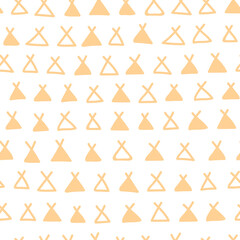 Simple abstract shape repeat pattern design
