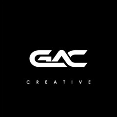 GAC Letter Initial Logo Design Template Vector Illustration
