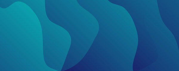 Abstract background with dynamic effect. Modern pattern. Vector illustration for design. Blue green wave background banner