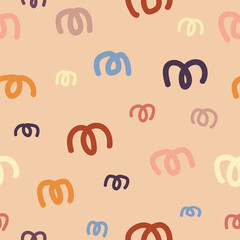 Simple line element repeat pattern design