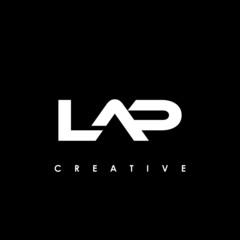 LAP Letter Initial Logo Design Template Vector Illustration