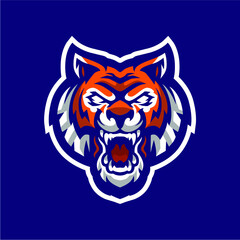 Tiger Mascot Logo
