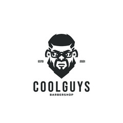 COOL GUYS Barbershop Logo