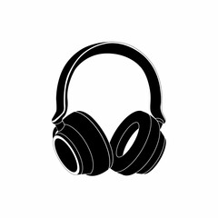 Headphones vector graphics