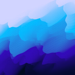 Abstract wave background. Digital 3d illustration for design.