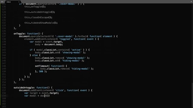 Java Script Programming Language Source Code Typing Effect. Java Script Programmer Ticker Colored Commands Editor Screen. Network Development Technology Education. Dark blue background. 