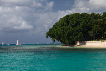 tropical paradise island