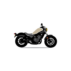 Motorcycle vector icon design illustration