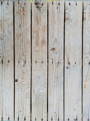 Fototapeta premium Top view of beautiful vintage patterned wood Vertical grunge wood wall pattern 