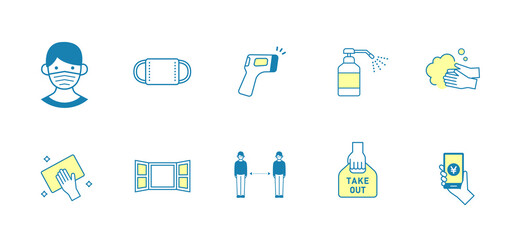 感染症予防のアイコン