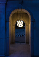 Entrance to the stadium