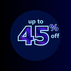 Discount up to 45% off Label Vector Template Design Illustration