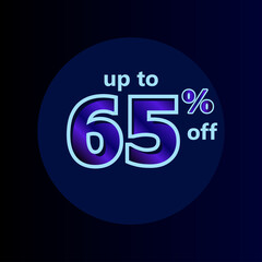 Discount up to 65% off Label Vector Template Design Illustration