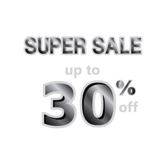 Super Sale up to 30% off Label Vector Template Design Illustration