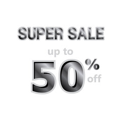 Super Sale up to 50% off Label Vector Template Design Illustration
