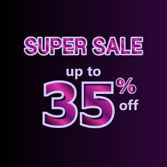 Super Sale up to 35% off Label Vector Template Design Illustration