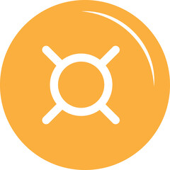 line set icon currency coin symbol for website. editable stroke