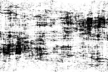 Obraz premium Background of black and white texture. Abstract monochrome pattern of spots, cracks, dots, chips.