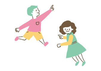 走り回る子ども