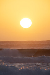 sunset over the ocean, Point D'Entrecasteaux, Western Australia
