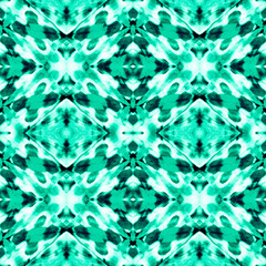 Turquoise Geometric Boho. Arabian Kilim. Bohemian