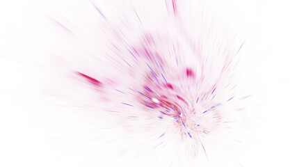 Abstract crimson fireworks. Holiday background with fantastic light effect. Digital fractal art. 3d rendering.