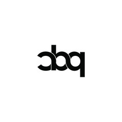 cbq letter original monogram logo design