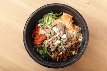 韓国料理のプルコギビビンバのイメージ