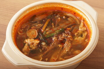 ユッケジャンスープ