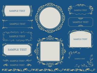 エレガント なフレームセット