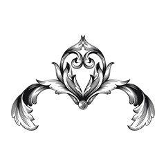 Fototapeta premium Retro element collection for calligraphic design | Premium Quality, Satisfaction Guarantee, Genuine frames and labels